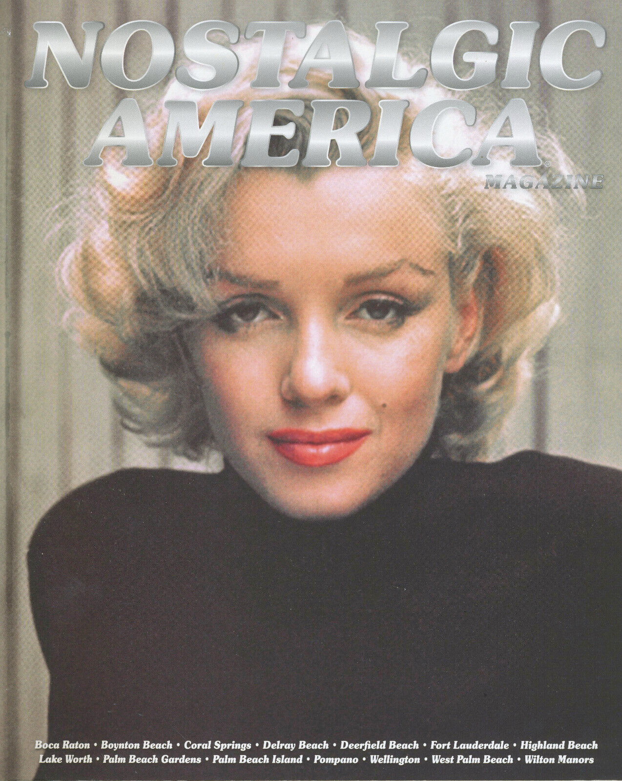 NOSTALGIC AMERICA magazine side cover  Vol 9 No  6  February 2017