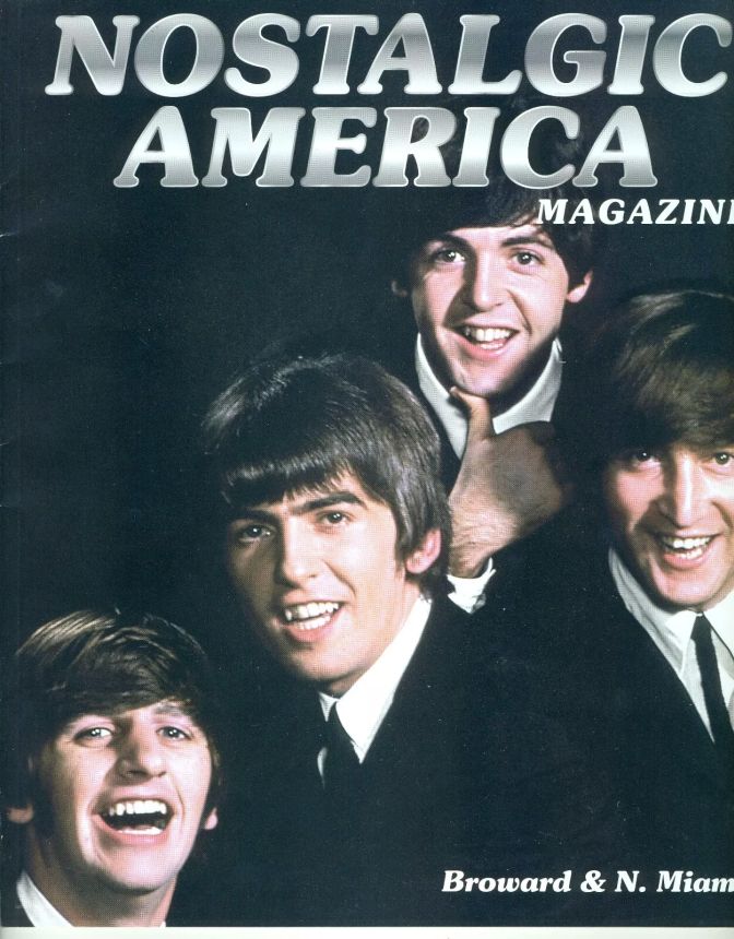 NOSTALGIC AMERICA magazine side cover  January 2014