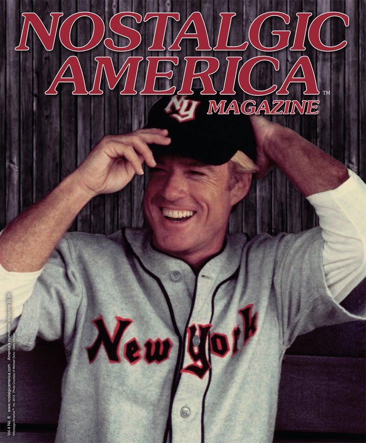NOSTALGIC AMERICA magazine side cover  Vol 4 No 8  April 2012