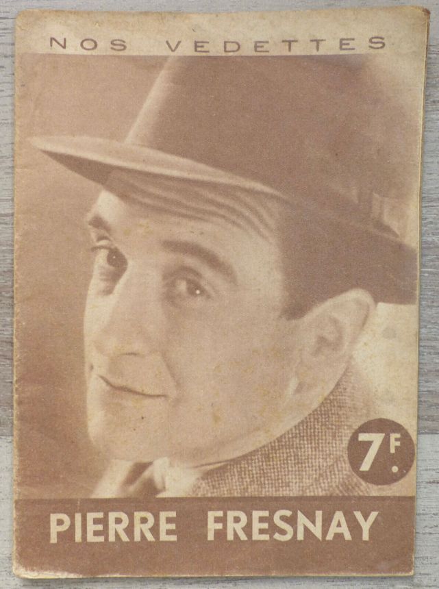 NOS VEDETTES magazine side cover Issue 3   1944