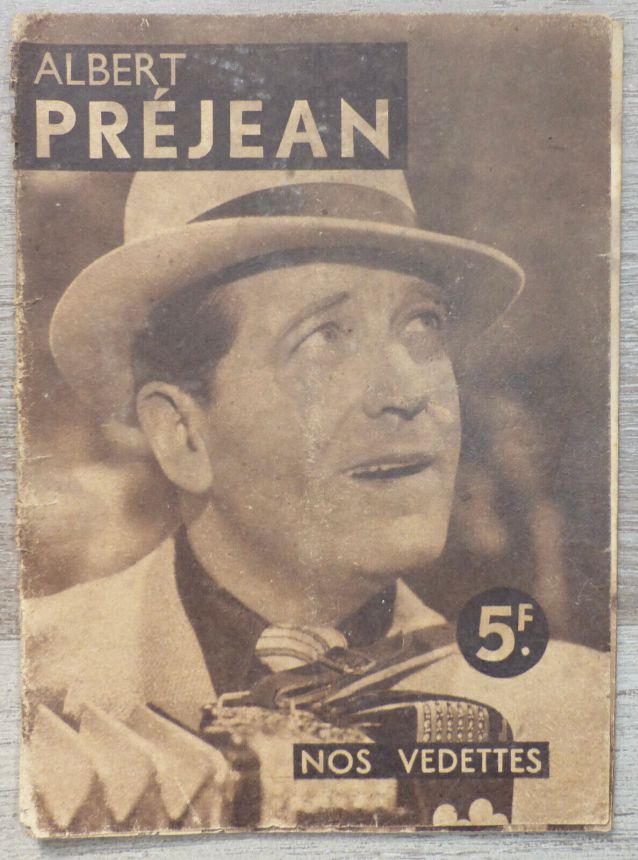 NOS VEDETTES magazine side cover Issue 4   1944
