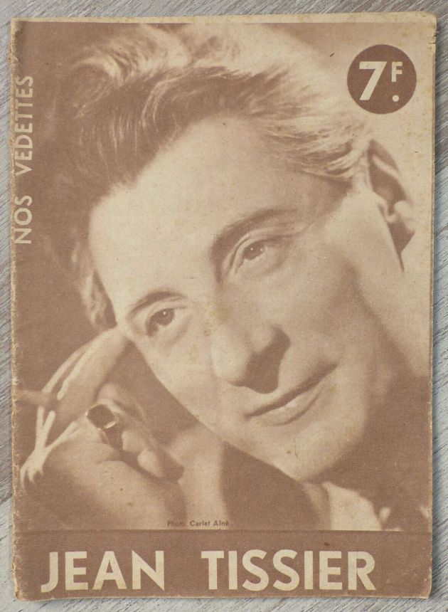 NOS VEDETTES magazine side cover Issue 5   1944