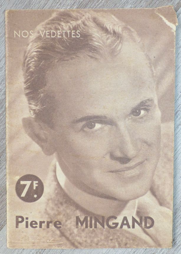 NOS VEDETTES magazine side cover Issue 7   1944