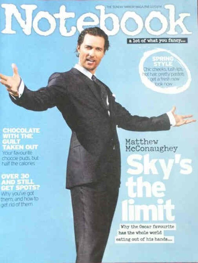 NOTEBOOK magazine side cover 2 March 2014