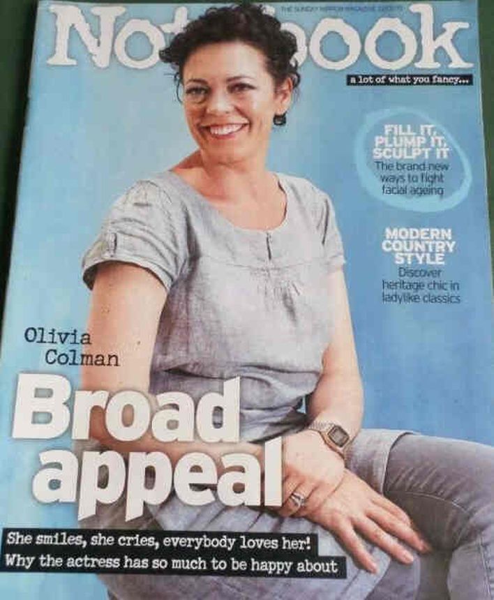 NOTEBOOK magazine side cover 22 February 2015