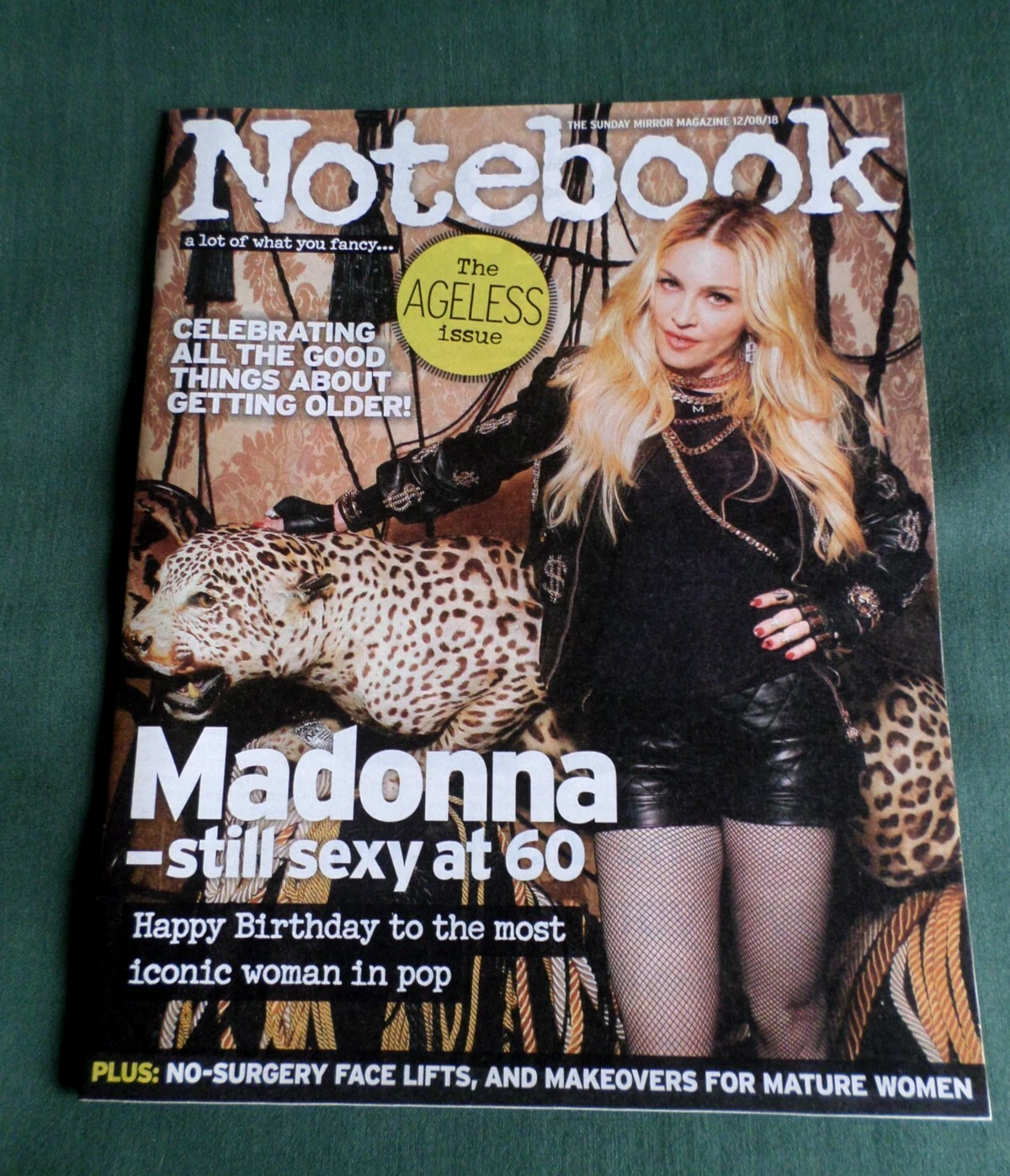 NOTEBOOK magazine side cover 12 August 2018