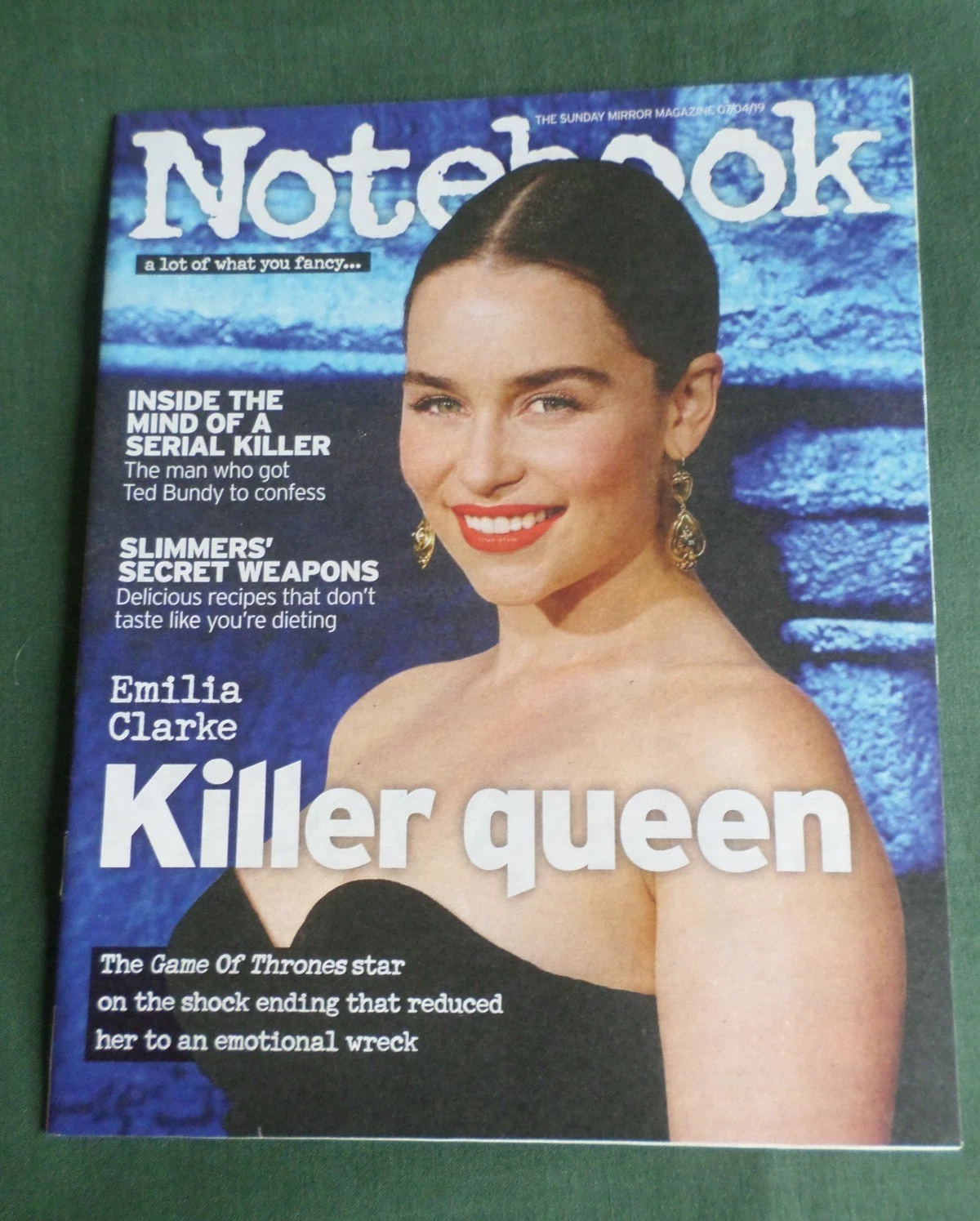 NOTEBOOK magazine side cover 7 April 2019