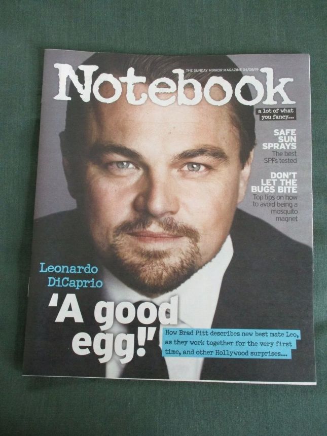 NOTEBOOK magazine side cover 4 August 2019