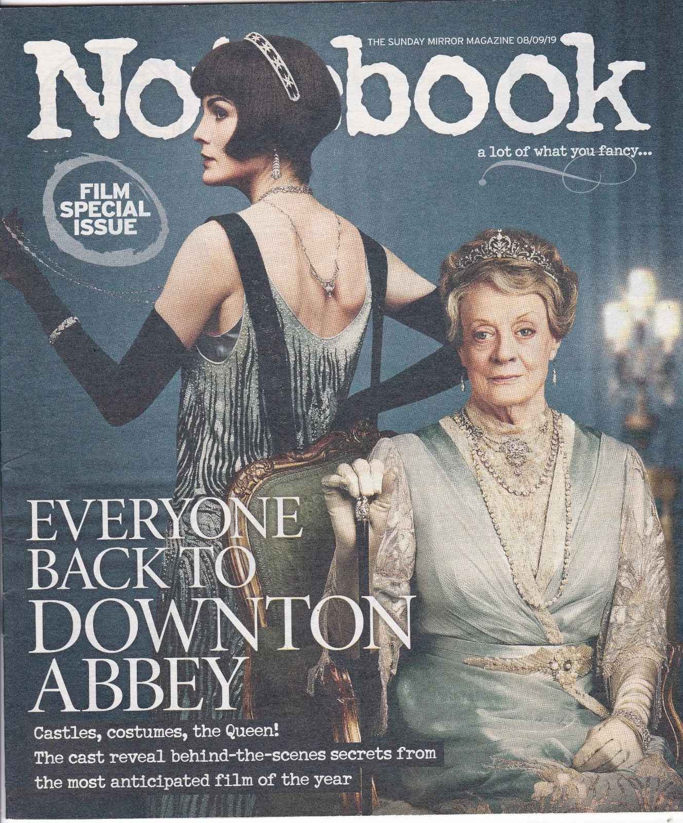 NOTEBOOK magazine side cover 8 September 2019