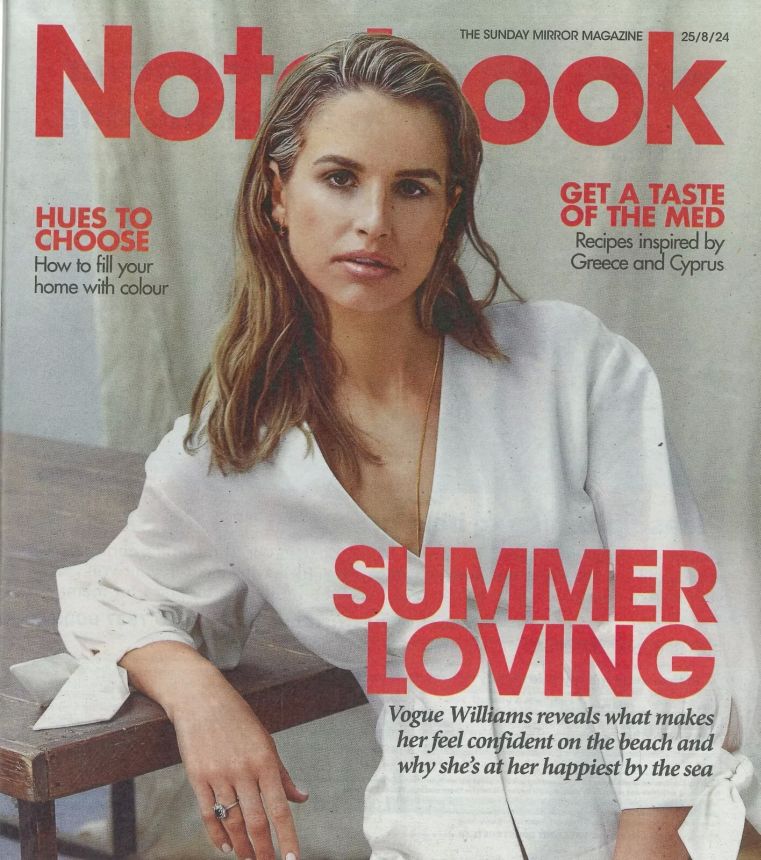 NOTEBOOK magazine side cover 25 August 2024