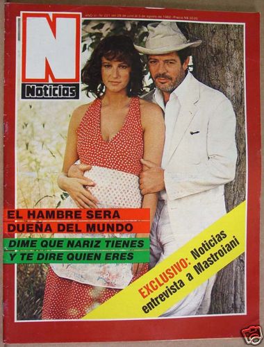 NOTICIAS magazine side cover 3 August 1982