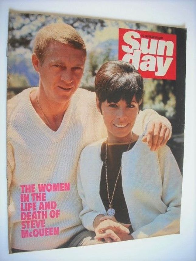 NEWS OF THE WORLD SUNDAY magazine side cover 27 September 1981
