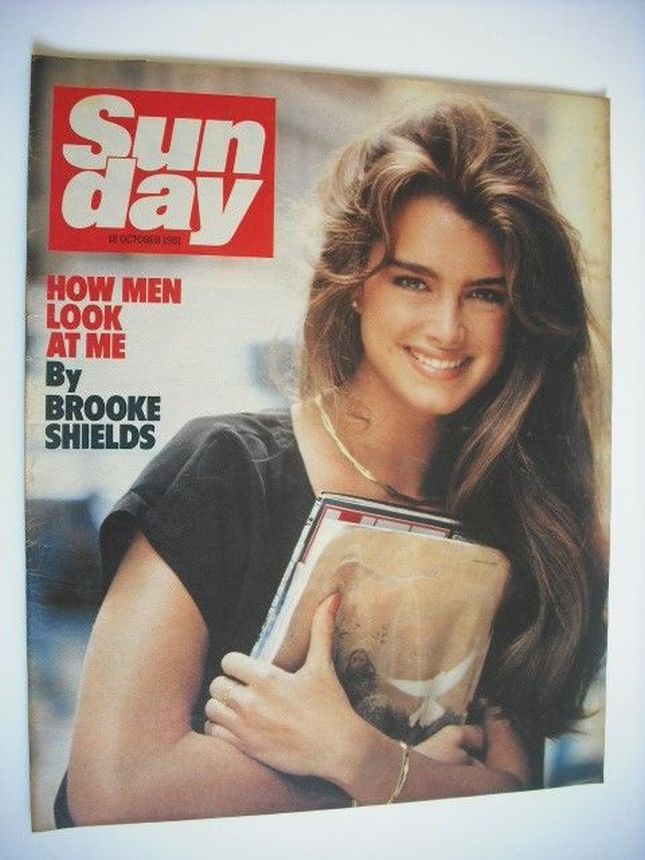 NEWS OF THE WORLD SUNDAY magazine side cover 18 October 1981