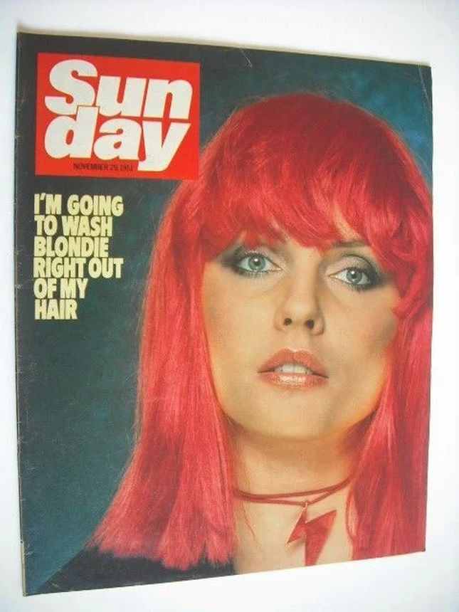 NEWS OF THE WORLD SUNDAY magazine side cover 29 November 1981