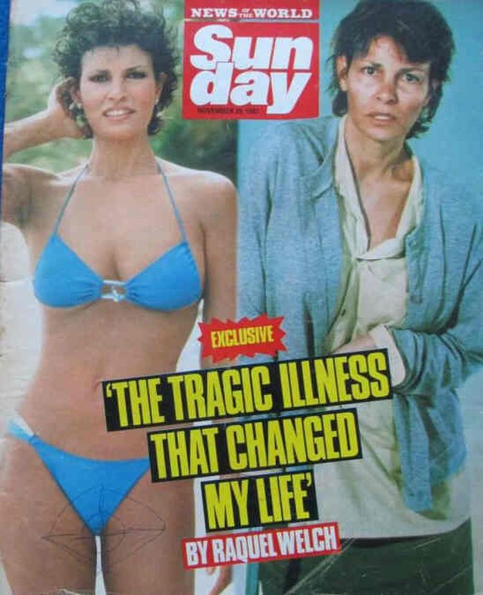 NEWS OF THE WORLD SUNDAY magazine side cover 29 November 1987