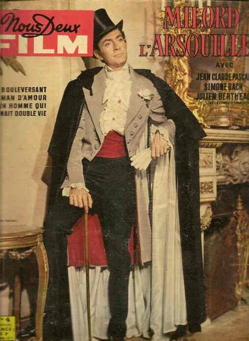 NOUS DEUX FILM magazine side cover Issue 4  1956