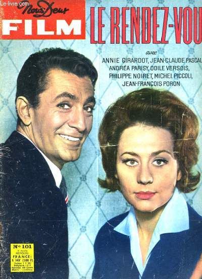 NOUS DEUX FILM magazine side cover Issue 101  1962