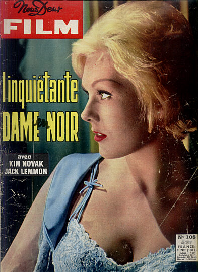NOUS DEUX FILM magazine side cover Issue 108 July 1962