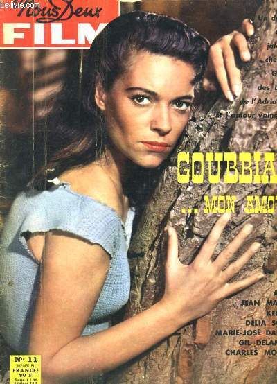 NOUS DEUX FILM magazine side cover Issue 11  1956