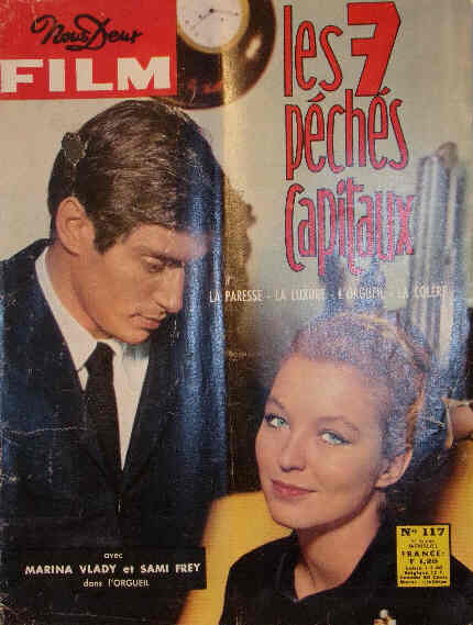 NOUS DEUX FILM magazine side cover Issue 117  1963