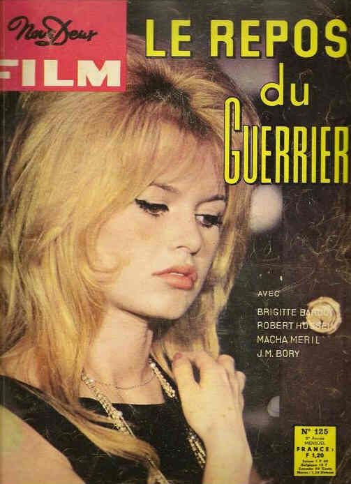 NOUS DEUX FILM magazine side cover Issue 125  1963