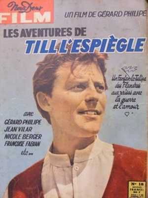 NOUS DEUX FILM magazine side cover Issue 18  1957