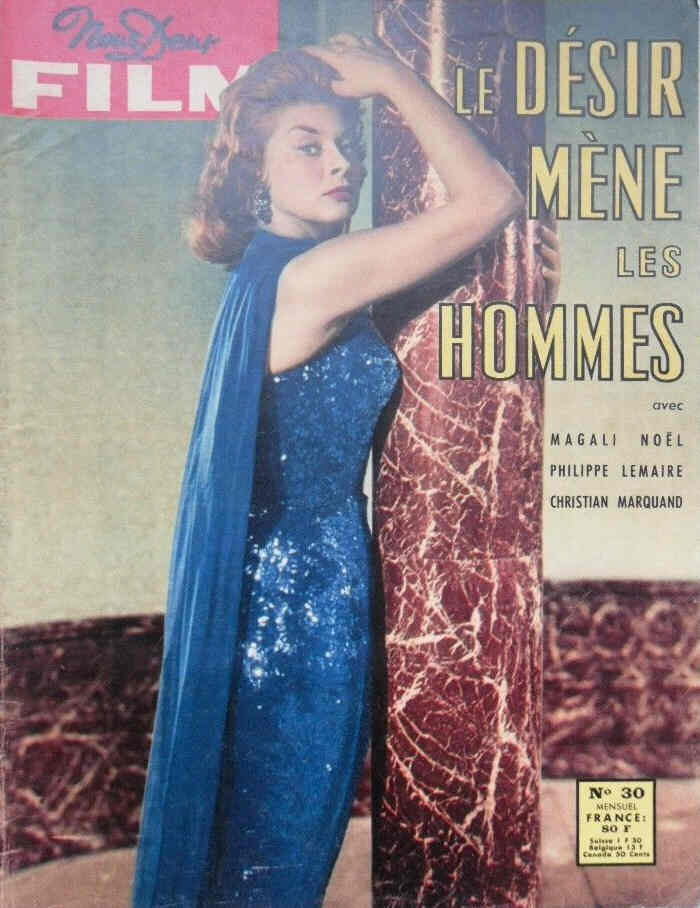 NOUS DEUX FILM magazine side cover Issue 30  1957