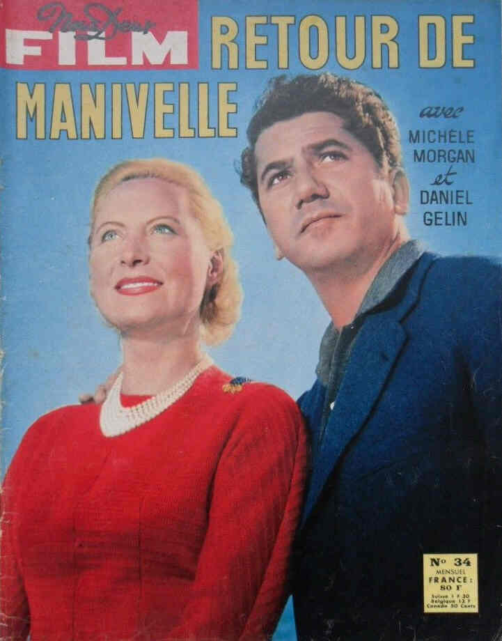 NOUS DEUX FILM magazine side cover Issue 34  1958