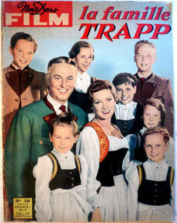 NOUS DEUX FILM magazine side cover Issue 38  1958