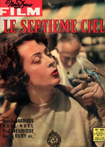 NOUS DEUX FILM magazine side cover Issue 40 26 July 1958