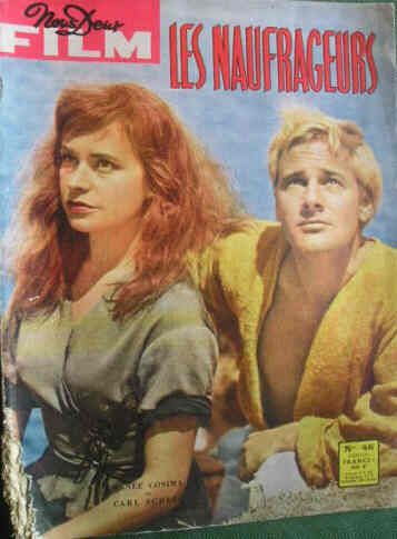 NOUS DEUX FILM magazine side cover Issue 46  1958