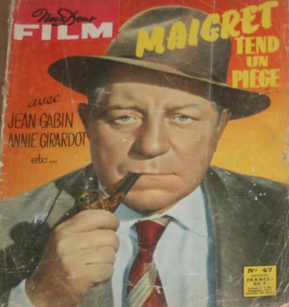 NOUS DEUX FILM magazine side cover Issue 47  1958