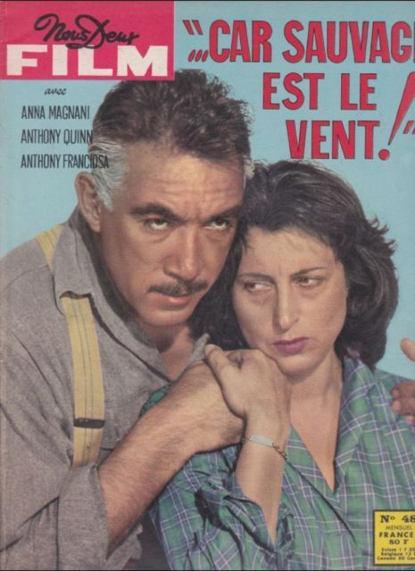 NOUS DEUX FILM magazine side cover Issue 48  1958
