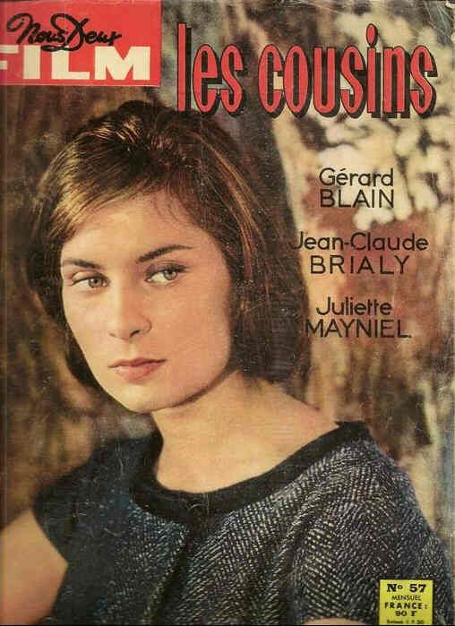 NOUS DEUX FILM magazine side cover Issue 57  1959