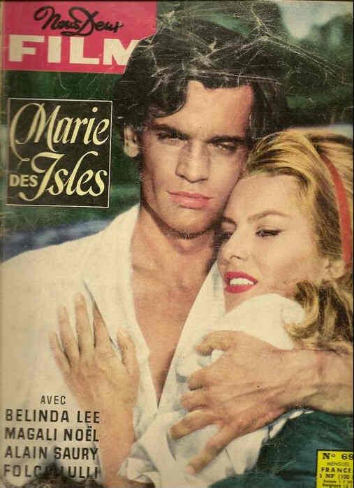 NOUS DEUX FILM magazine side cover Issue 69  1960