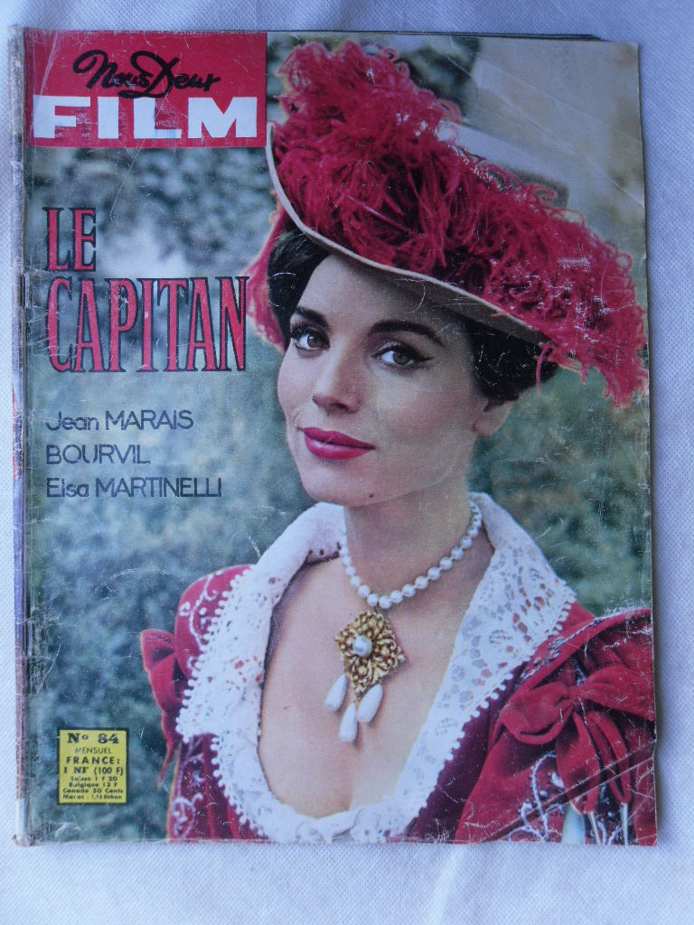 NOUS DEUX FILM magazine side cover Issue 84  1961