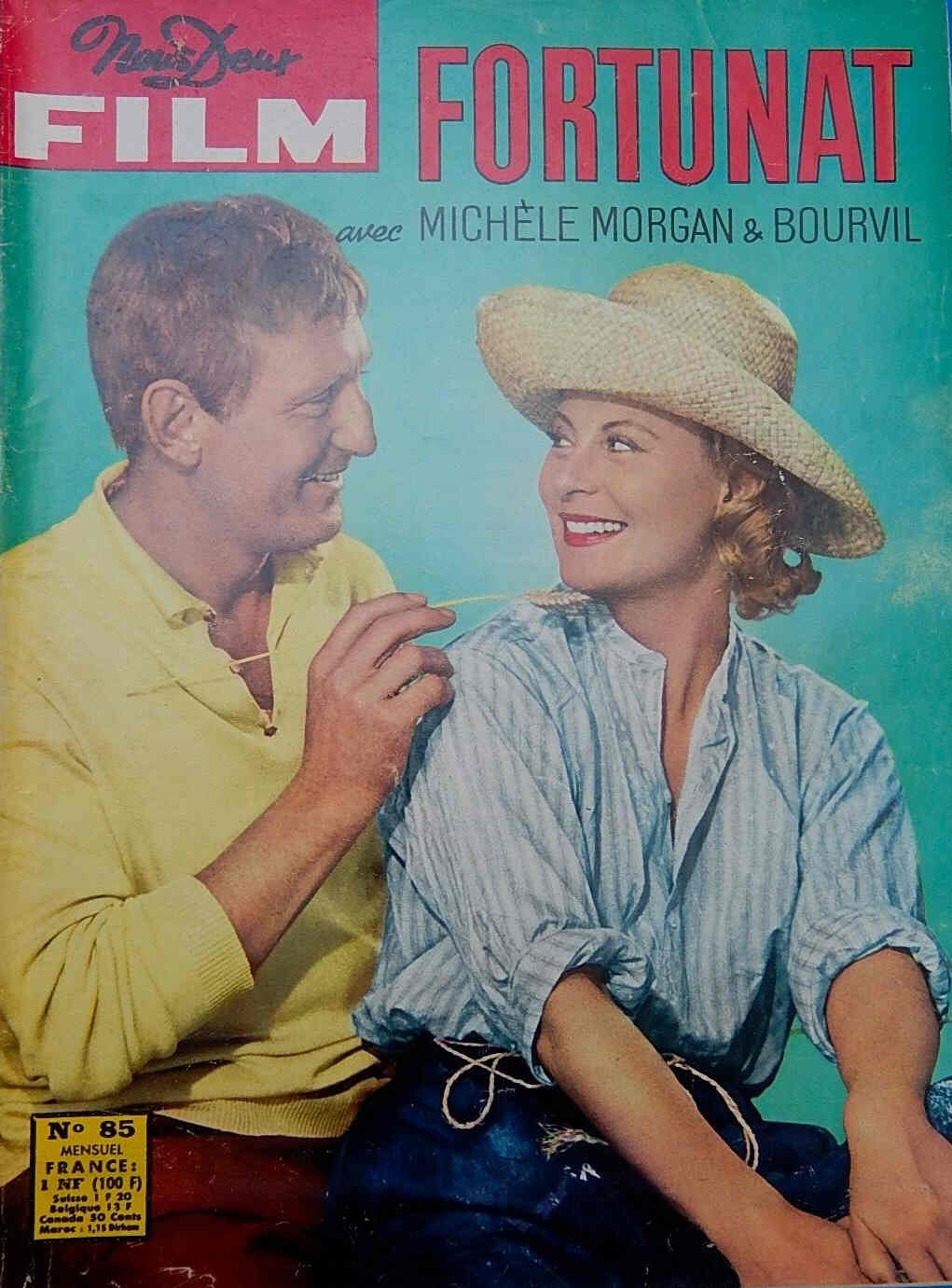 NOUS DEUX FILM magazine side cover Issue 85  1961