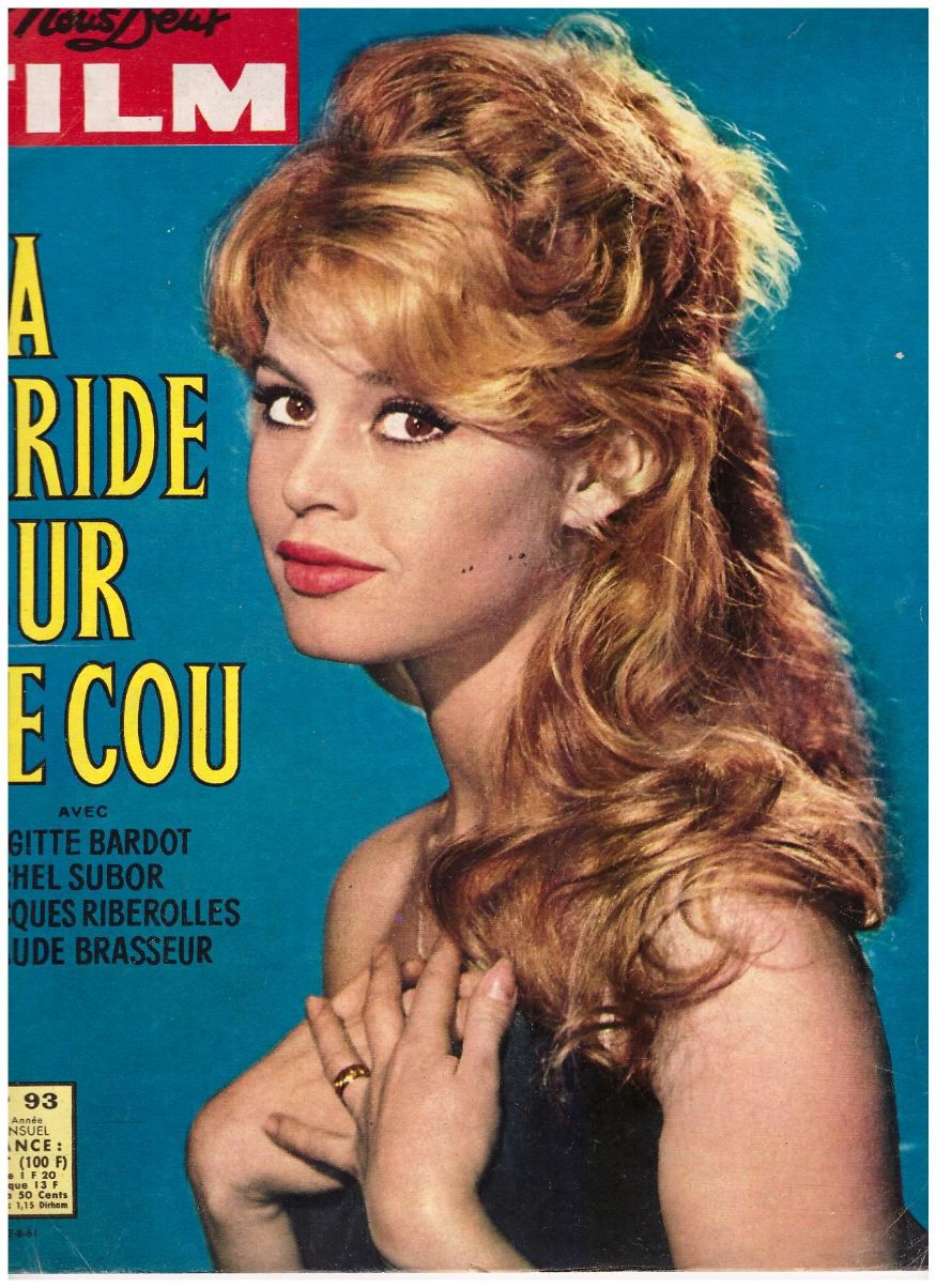 NOUS DEUX FILM magazine side cover Issue 93  1961