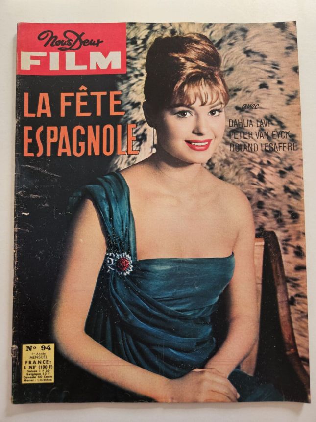 NOUS DEUX FILM magazine side cover Issue 94  1961