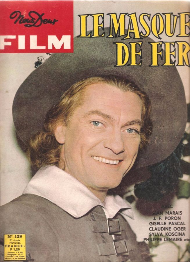 NOUS DEUX FILM magazine side cover Issue 129  1963
