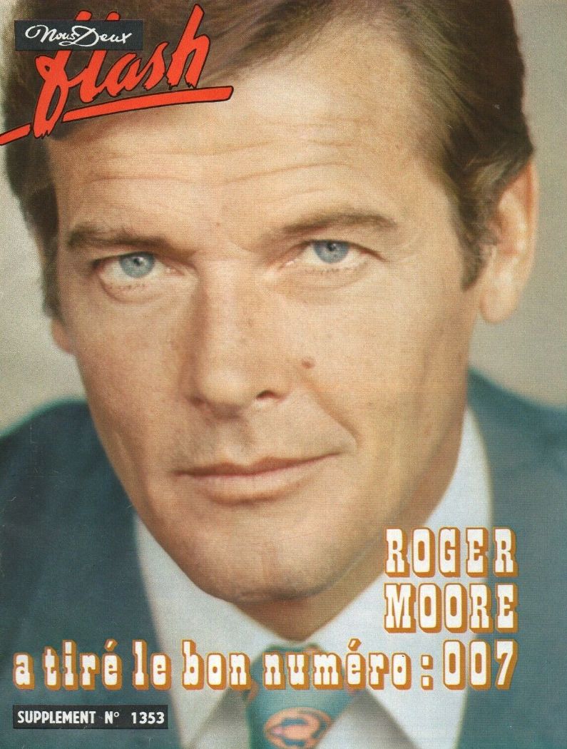 NOUS DEUX FLASH magazine side cover Issue 1353   1973