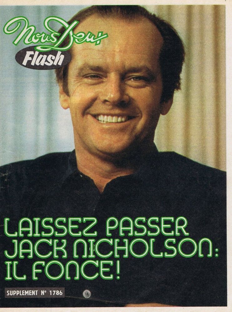 NOUS DEUX FLASH magazine side cover Issue 1786   1981