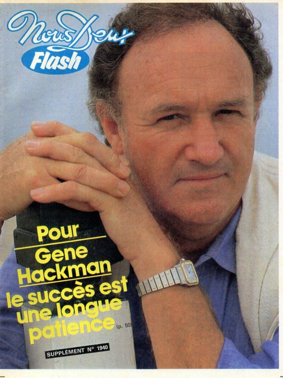 NOUS DEUX FLASH magazine side cover Issue 1940   1984
