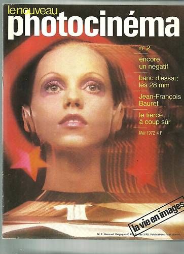 NOUVEAU PHOTOCINEMA | LE magazine side cover Issue 2  1972