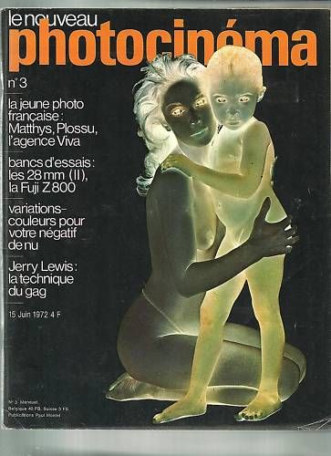 NOUVEAU PHOTOCINEMA | LE magazine side cover Issue 3  1972