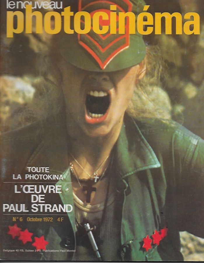 NOUVEAU PHOTOCINEMA | LE magazine side cover Issue 6 October 1972