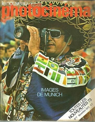 NOUVEAU PHOTOCINEMA | LE magazine side cover Issue 7 November 1972