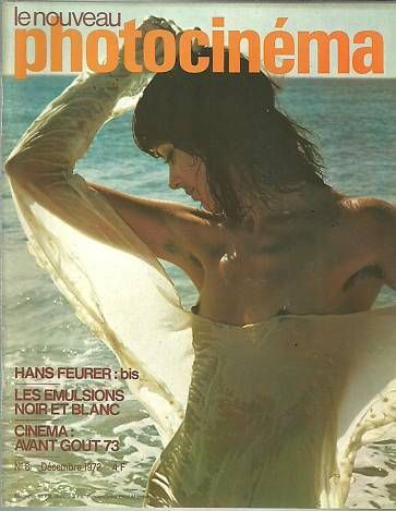 NOUVEAU PHOTOCINEMA | LE magazine side cover Issue 8 December 1972