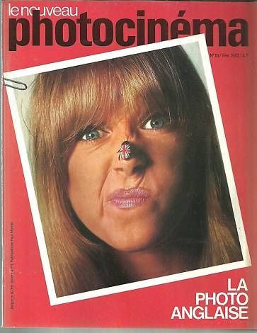 NOUVEAU PHOTOCINEMA | LE magazine side cover Issue 10 February 1973