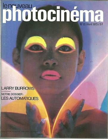 NOUVEAU PHOTOCINEMA | LE magazine side cover Issue 12 April 1973
